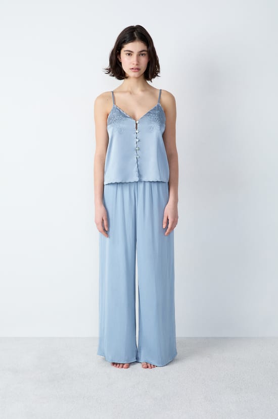 Camisole With Embroidery Details;${refinementColor}