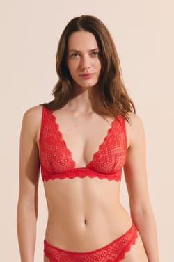 Bra N.7 - The Balconette Foulard in Lace;${refinementColor}