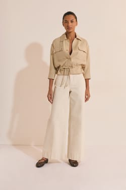 Casual Jacket with Silver Button Details;${refinementColor}