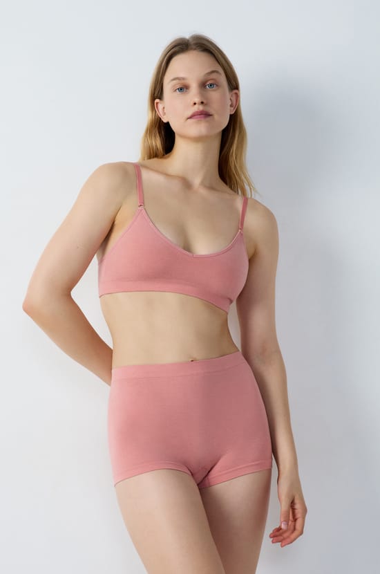 Short boyleg confort optimal en coton ;${refinementColor}