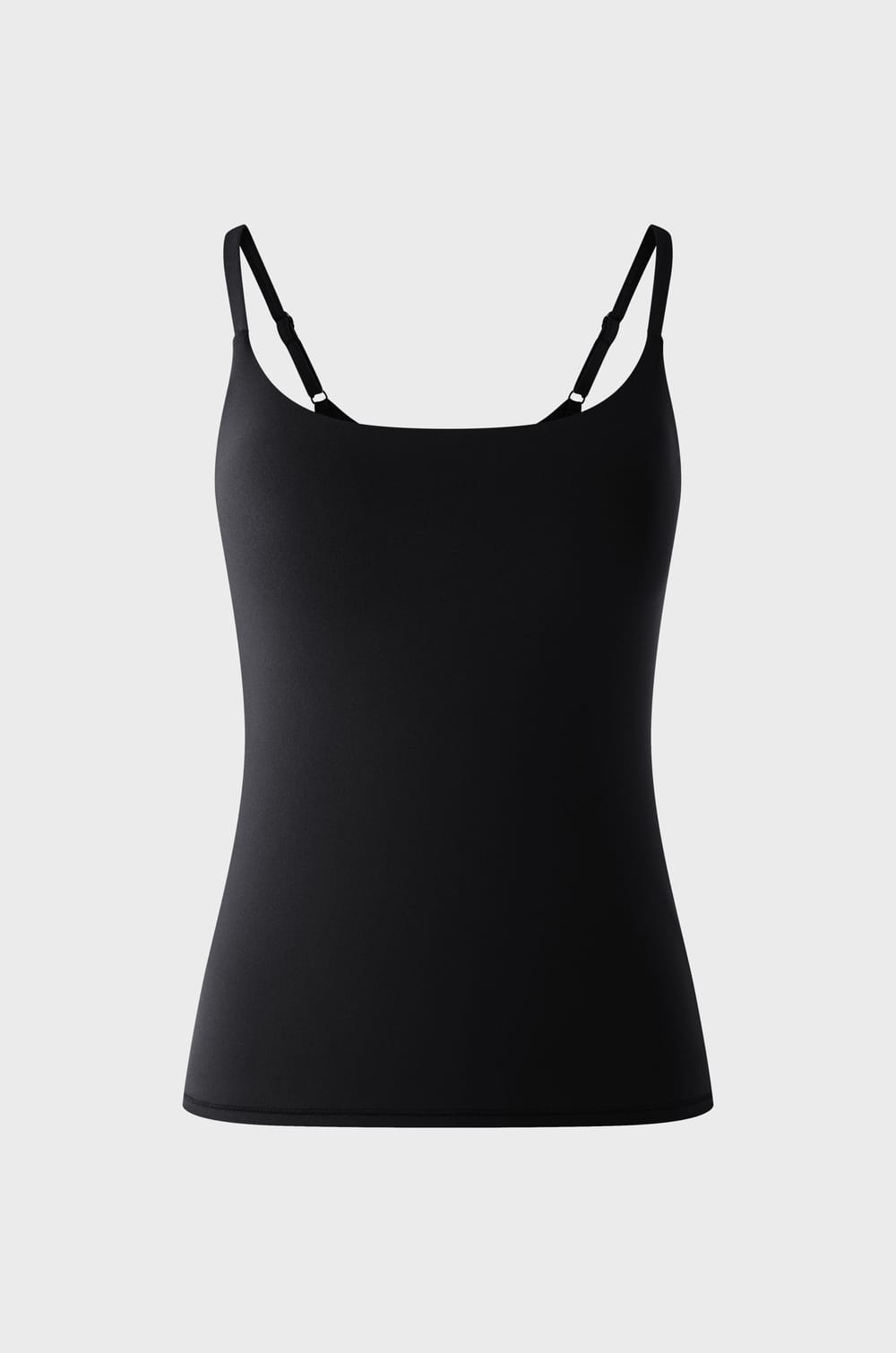 Microfibre top with built-in bralette;${refinementColor}