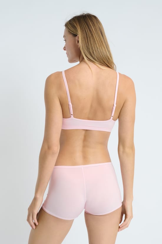 Brassière sans armatures en microfibre;${refinementColor}