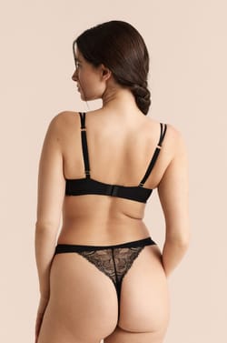 Bra N.9 - Balconnet de encaje con tirantes dobles;${refinementColor}