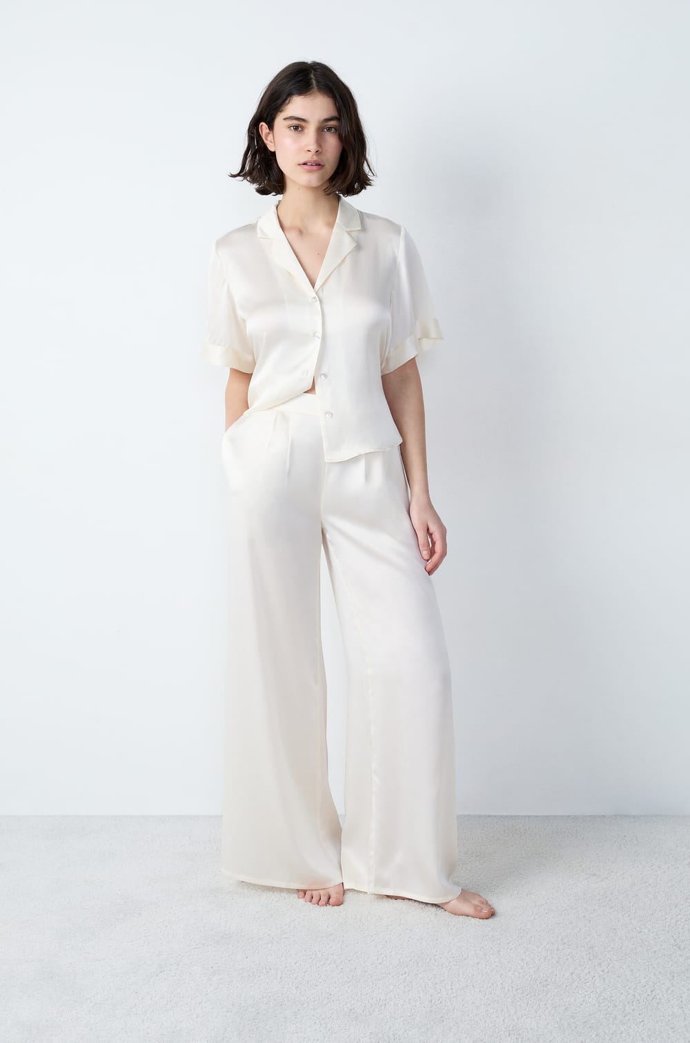 Silk Pyjama Trouser;${refinementColor}