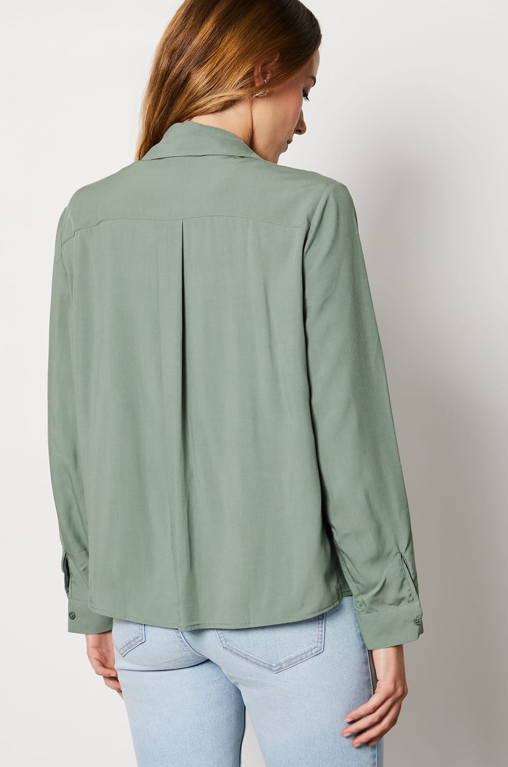 Long-sleeved shirt - NOVILA - KAKI - ETAM 