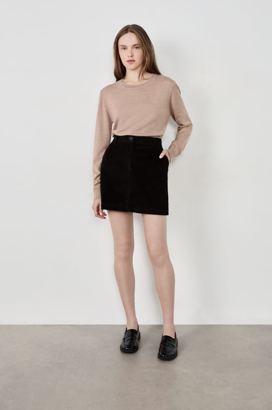 Long-sleeved Wool Sweater;${refinementColor}