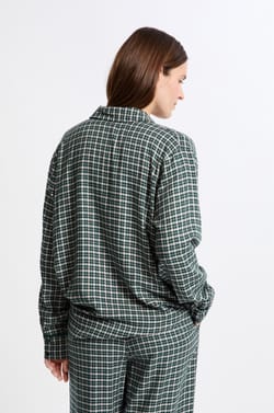 Chemise de pyjama &agrave; carreaux;${refinementColor}