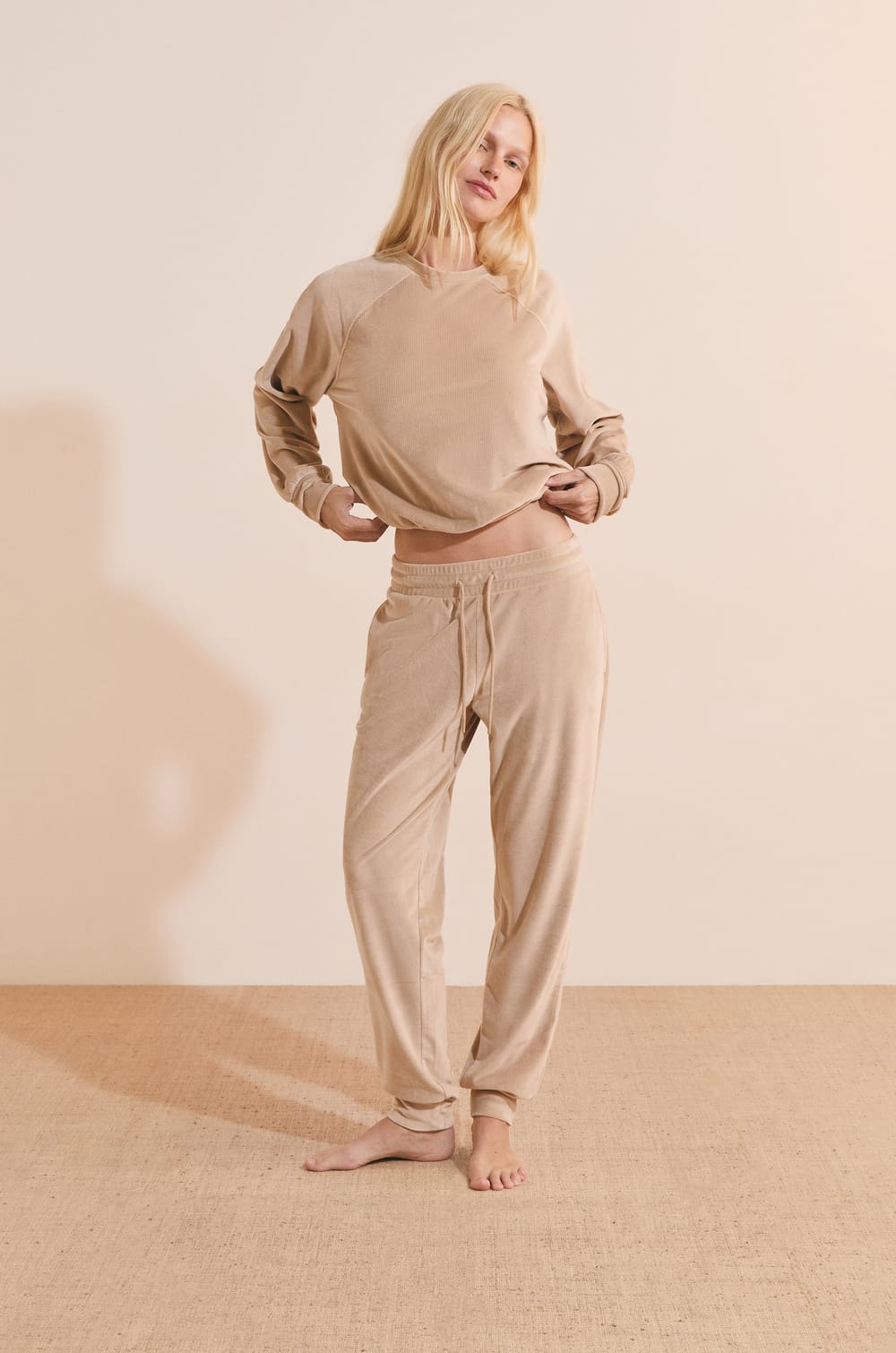 Pantalon de pyjama c&ocirc;tel&eacute;;${refinementColor}