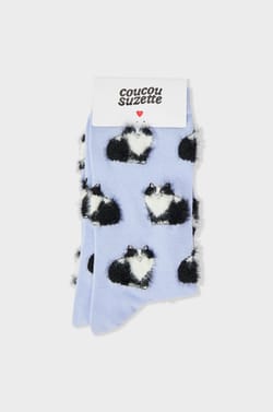 Chaussettes à motifs chats Coucou Suzette;${refinementColor}