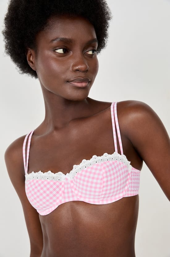Bra N.9 - Balconette with Embroidery;${refinementColor}
