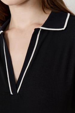 Polo manches courtes en coton;${refinementColor}