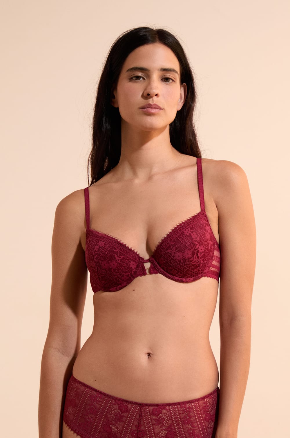 Soutien-gorge N.4 - Le coques fines en dentelle;${refinementColor}