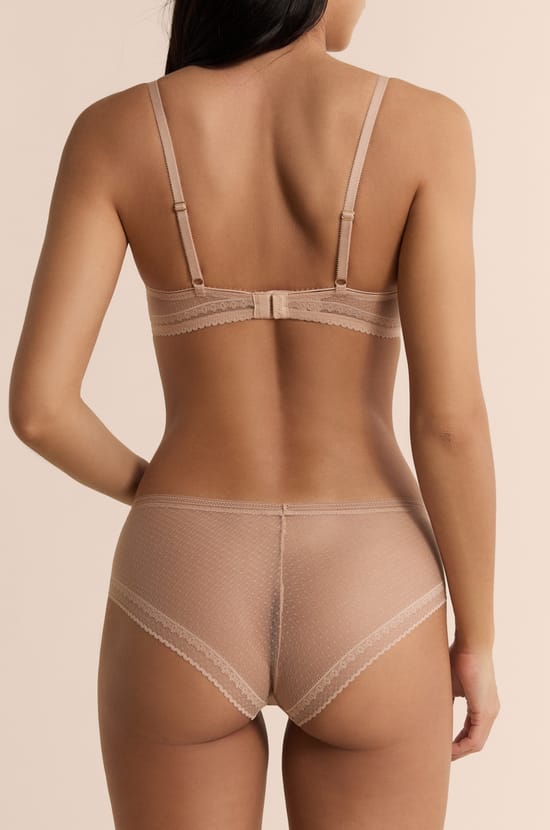 Shorty avec d&eacute;tails en dentelle;${refinementColor}