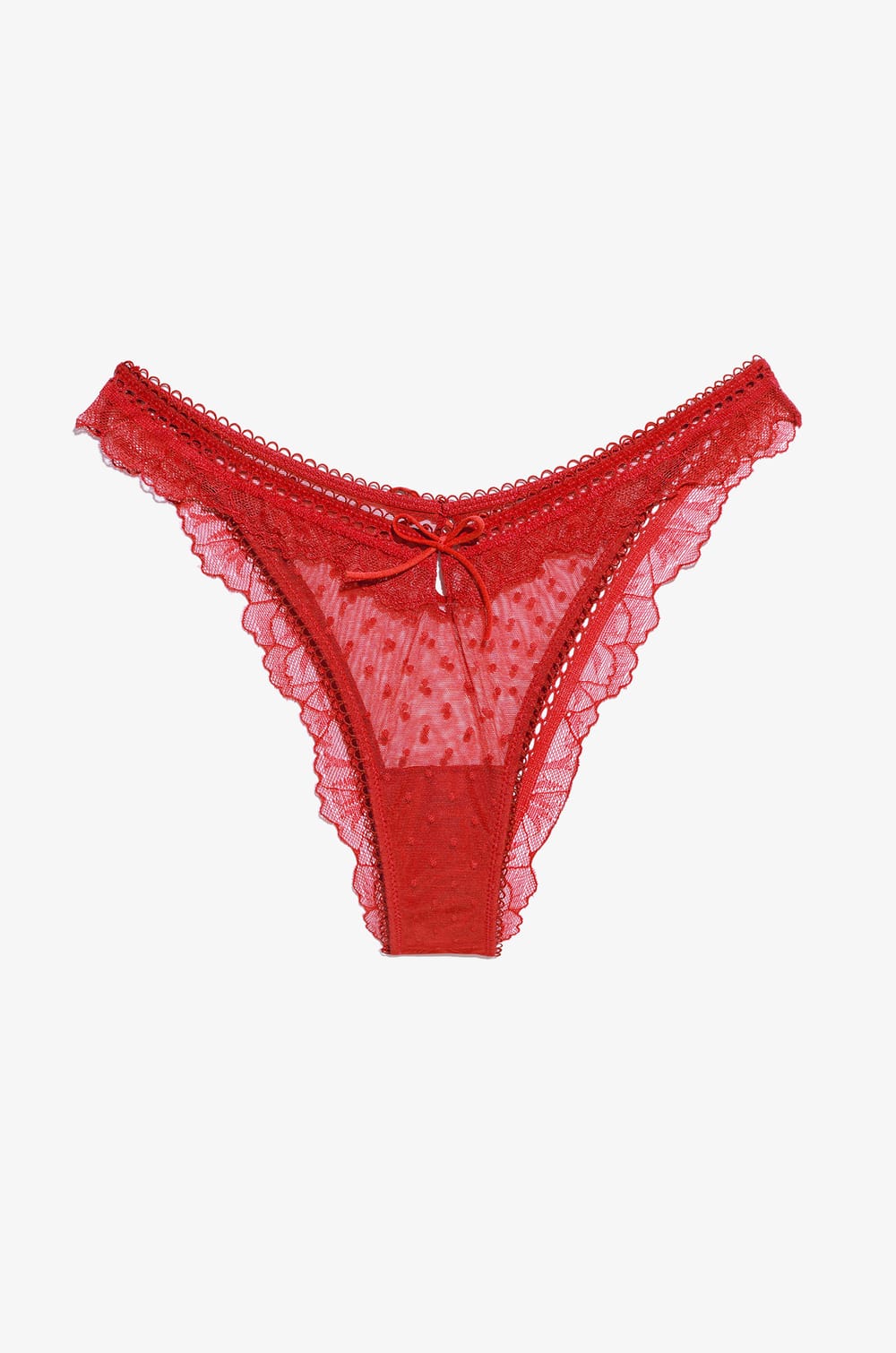 Tulle and Lace Brief;${refinementColor}