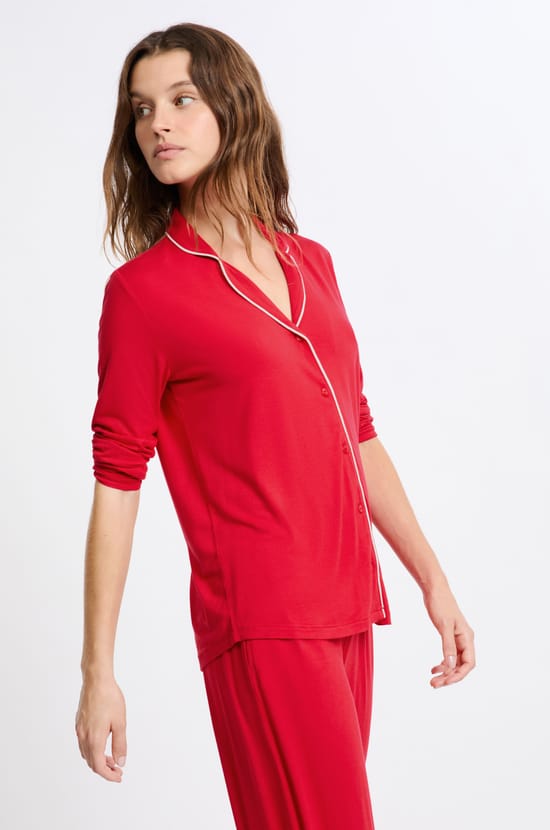 Pyjama 2 pièces manches longues;${refinementColor}