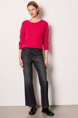 Button-Back Cardigan;${refinementColor}