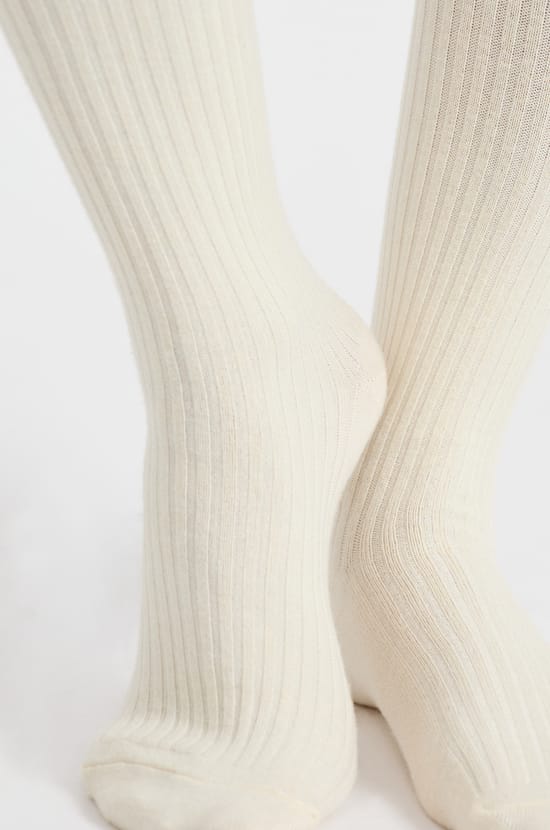 Chaussettes effet côtelé;${refinementColor}