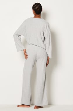 Ribbed Pyjama Bottoms;${refinementColor}
