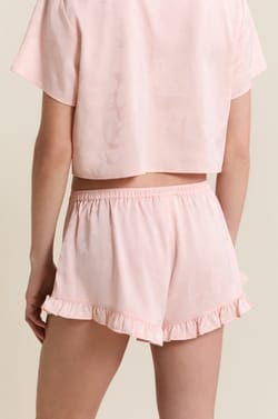 Short de pyjama satin&eacute;;${refinementColor}