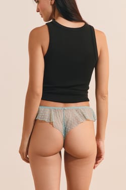 Polka Dot Hipster Pants;${refinementColor}