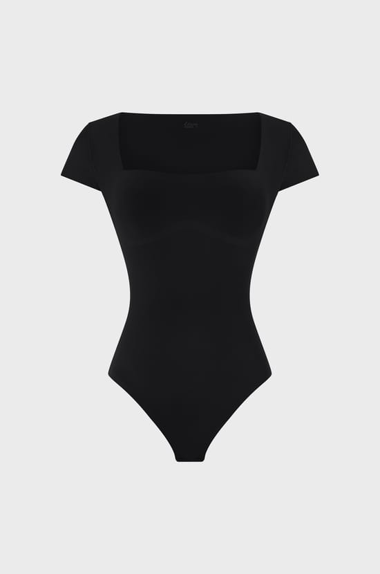 Body manches courtes avec pads amovibles;${refinementColor}