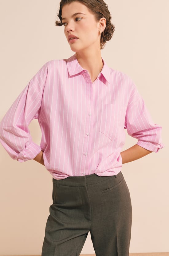 Chemise en coton;${refinementColor}