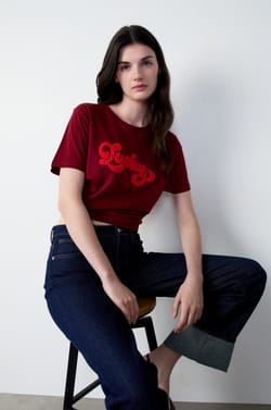 Playera de algodón estampada ;${refinementColor}