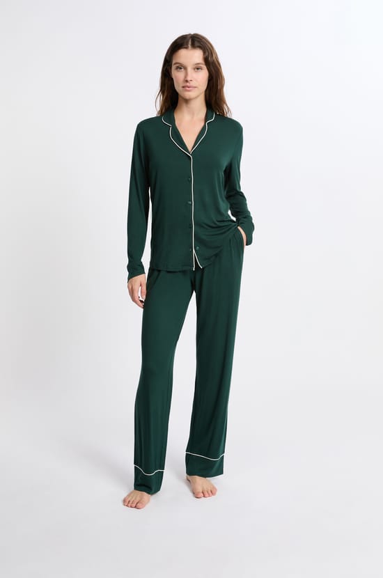 Ensemble de pyjama 2 pi&egrave;ces manches longues;${refinementColor}