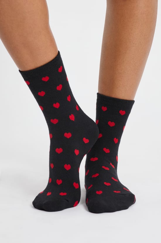 Socken aus feiner Strickware;${refinementColor}