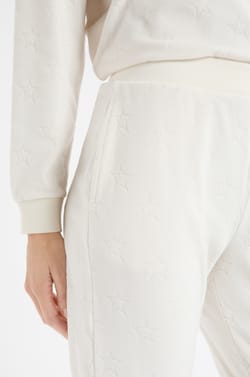 Star Print Pyjama Trousers;${refinementColor}