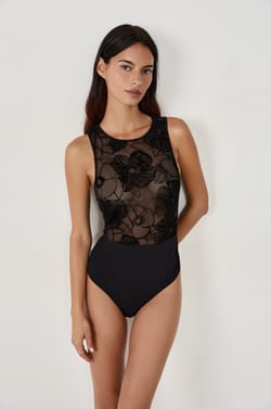 Body sans manches à motifs;${refinementColor}