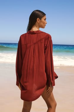 Chemise avec lin ;${refinementColor}