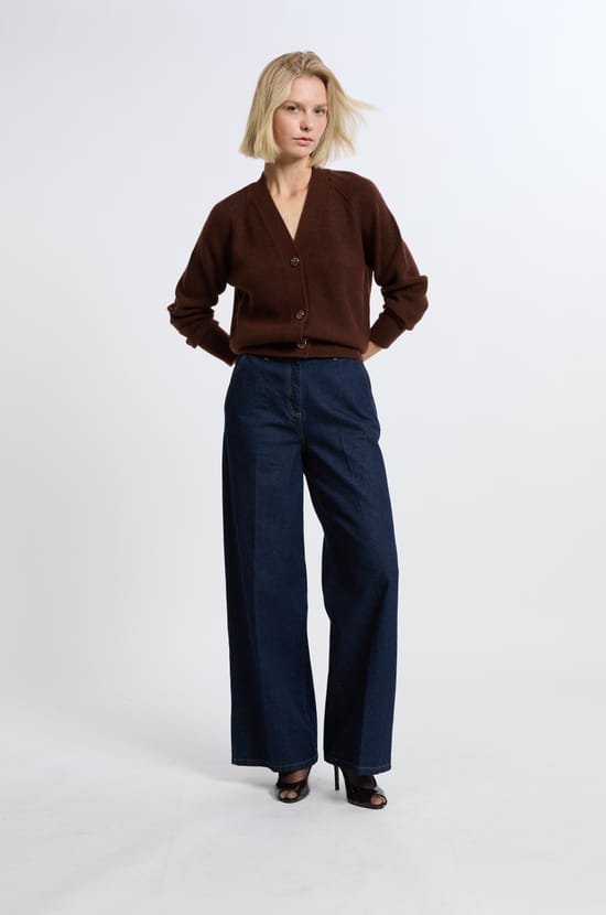 Long-sleeved cardigan;${refinementColor}