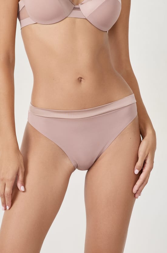 Satin microfiber brief;${refinementColor}