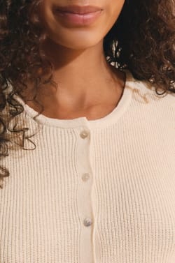 Cardigan sans manches avec coton;${refinementColor}