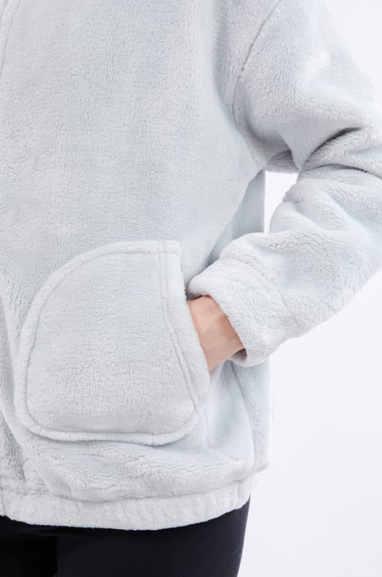 Veste de pyjama à manches longues;${refinementColor}