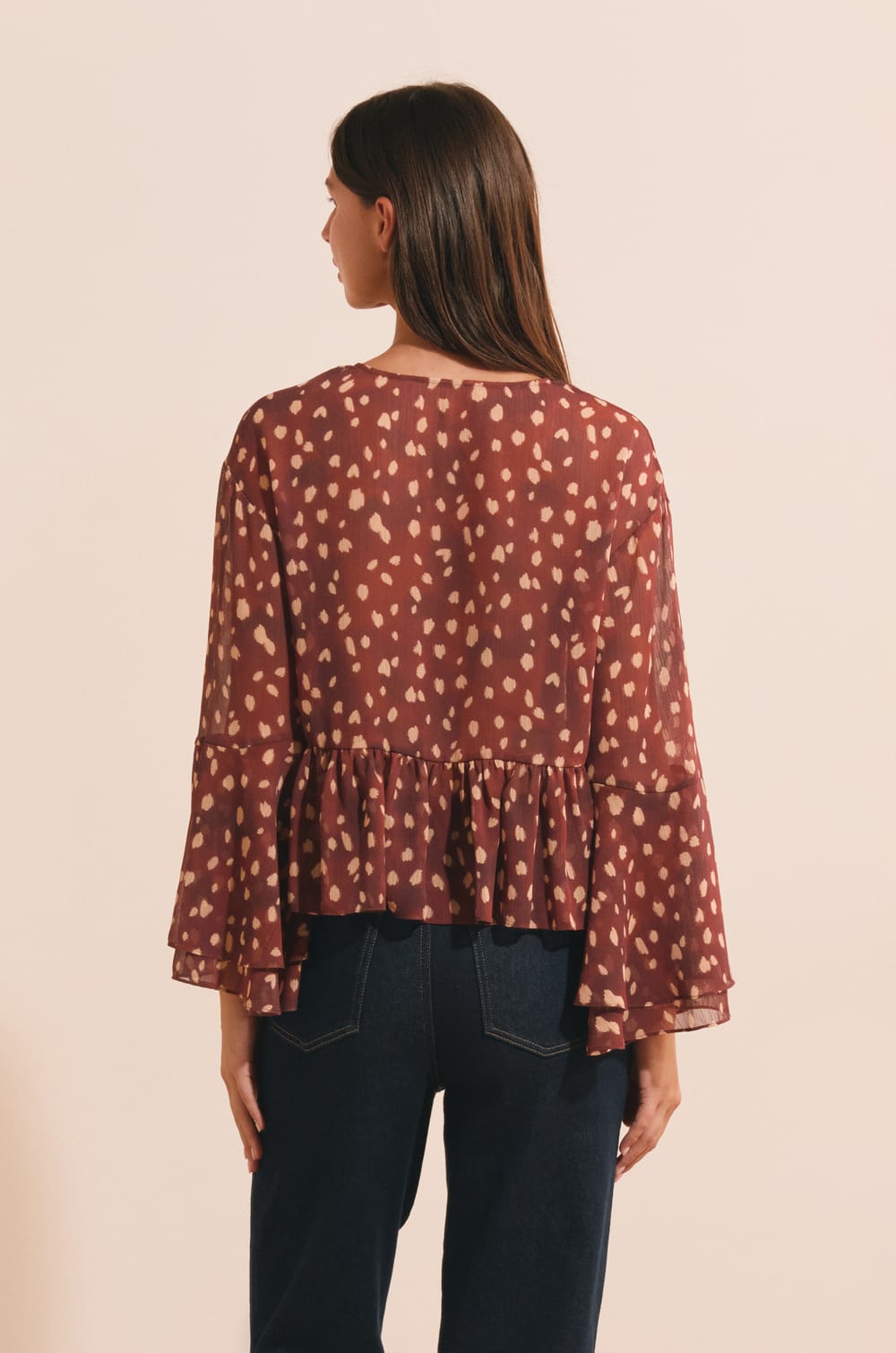 Blouse &agrave; imprim&eacute;;${refinementColor}