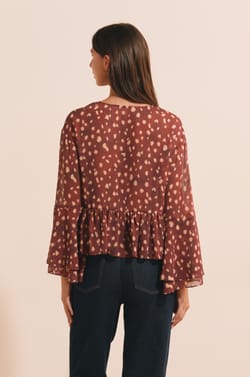 Blouse &agrave; imprim&eacute;;${refinementColor}