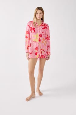 Floral Beach Shirt;${refinementColor}