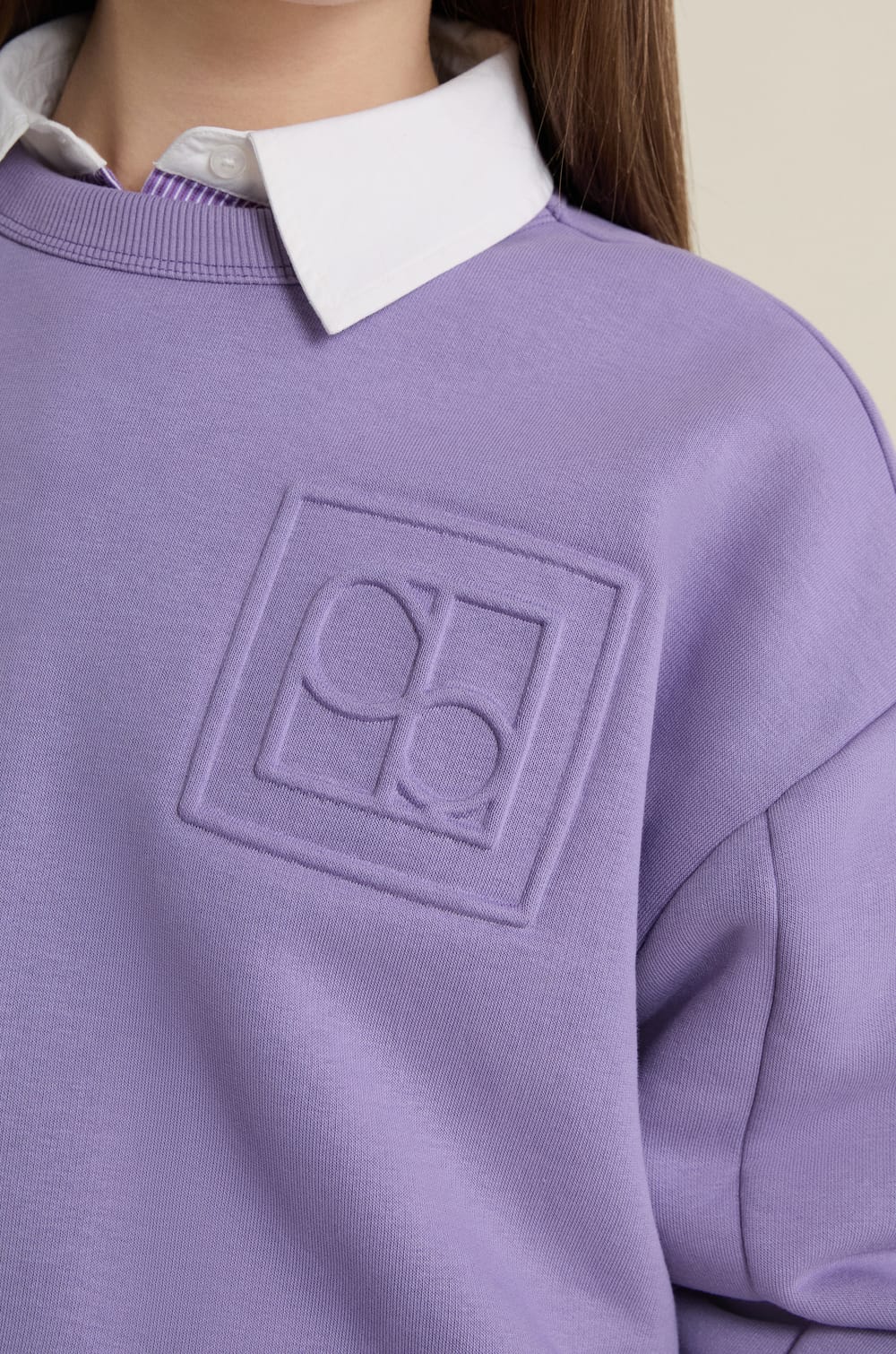 Sweatshirt manches longues;${refinementColor}