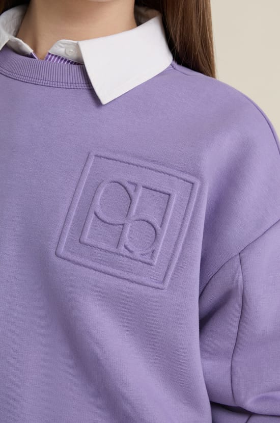 Sweatshirt manches longues;${refinementColor}