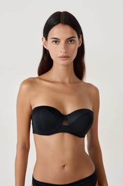 Lightly Lined Bra with Removable Straps;${refinementColor}