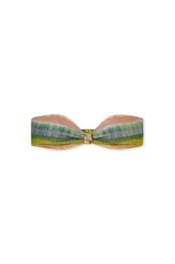 Sequined Print Bikini Top;${refinementColor}
