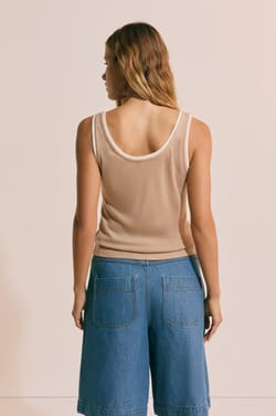 D&eacute;bardeur avec col multicolore;${refinementColor}