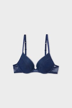 Sujetador N.2 - El push-up escote pronunciado con bordado;${refinementColor}