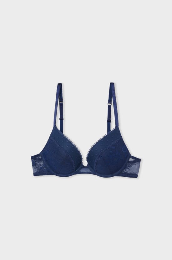 Beha Nr.2 - Diepe push-up met borduurwerk;${refinementColor}