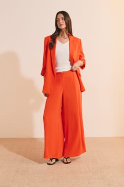 Veste blazer fluide;${refinementColor}