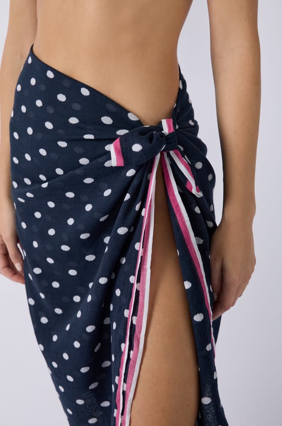 Marcia Wear x Etam Cotton Sarong;${refinementColor}