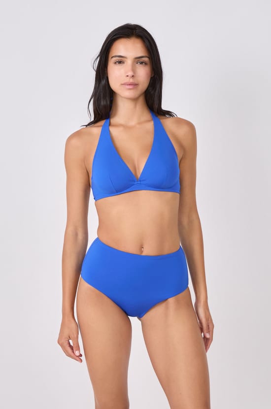 Underwired Triangle Bikini Top;${refinementColor}
