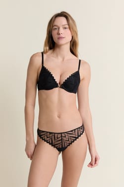 Bra No.2 - The plunge push-up;${refinementColor}